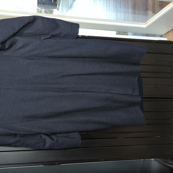 Uniqlo x ines de la fressange wool overcoat L navy - Picture 5 of 12